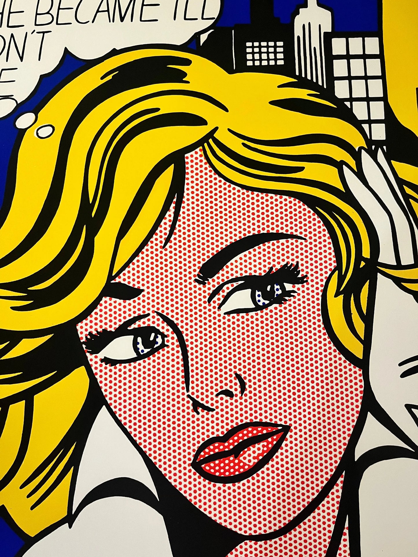 Roy Lichtenstein, M-Maybe Lithographie LYNART STORE