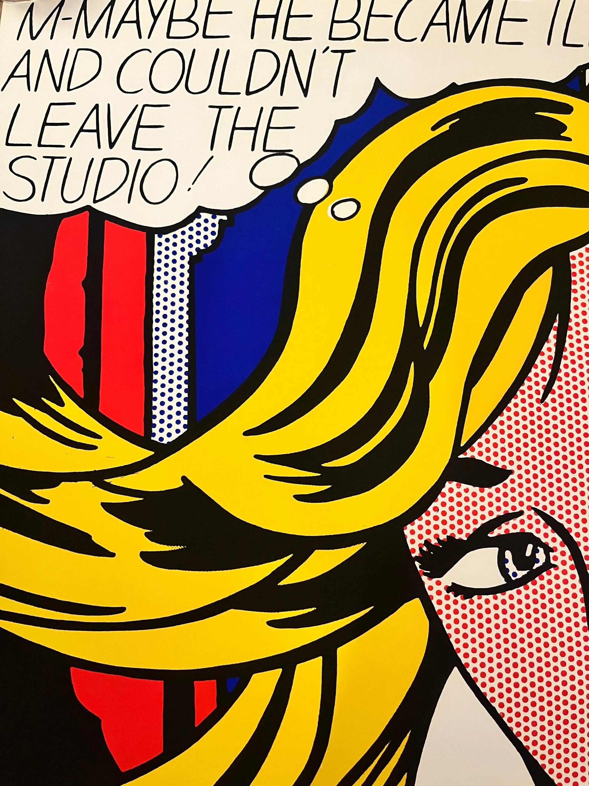 Roy Lichtenstein, M-Maybe Lithographie LYNART STORE