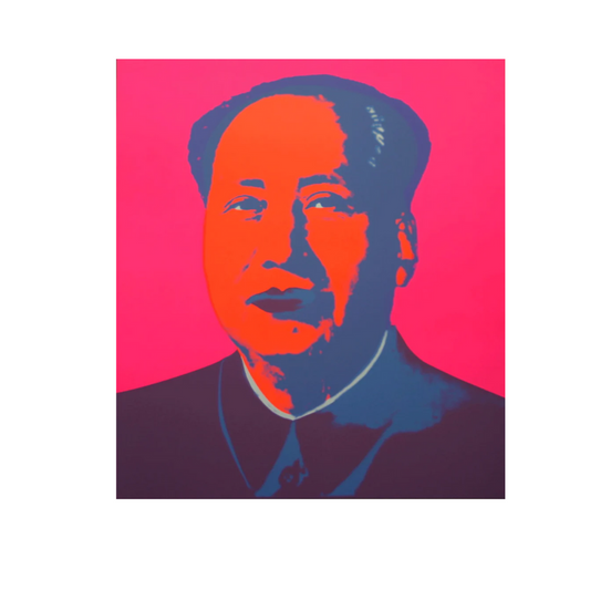 Andy Warhol - Mao Hot Pink  - 1980 - Sérigraphie Officielle