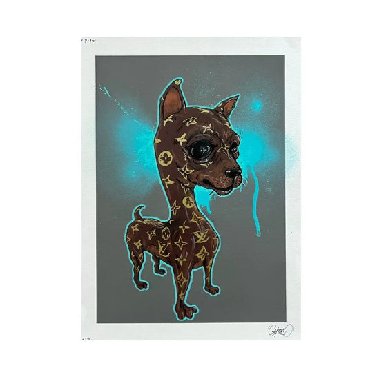 SHEM - Rich Dog - Dessin original L.Y.N.A.R.T Store