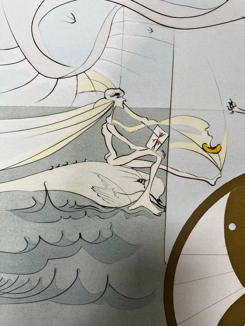 Salvador Dali, La Machine a Coudre (1975) LYNART STORE