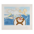 Salvador Dali, La Machine a Coudre (1975) LYNART STORE