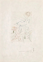 Salvador Dali,Le Triomphe – La Parade – L’Adoration – Hippofemme (from Femmes et chevaux) 1973 LYNART STORE