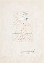 Salvador Dali,Le Triomphe – La Parade – L’Adoration – Hippofemme (from Femmes et chevaux) 1973 LYNART STORE