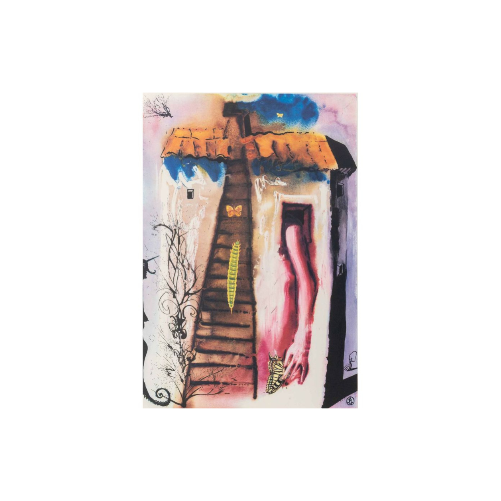 Salvador Dalí – Alice’s Adventures in Wonderland — Plate V (1969)