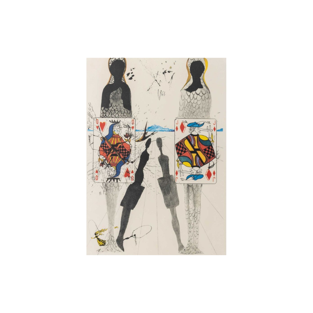 Salvador Dalí – Alice’s Adventures in Wonderland — Plate XII (1969)