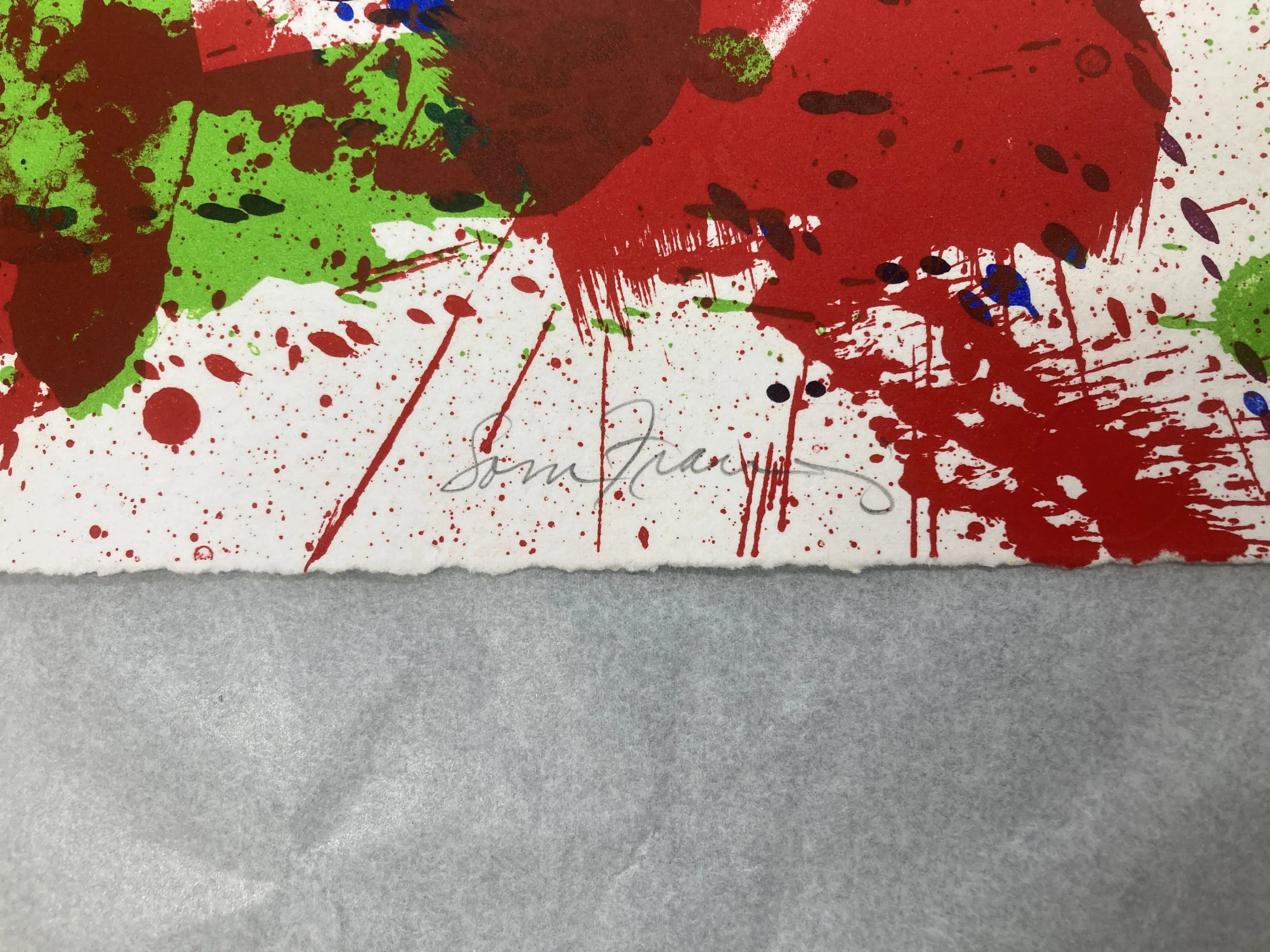 Sam Francis - Untitled (SF-329) (L. L278), 1988 - LYNART STORE