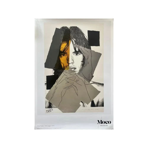 Sérigraphie Offset - Andy Warhol x MocoMuseum - Mick Jagger, 1975 - offset silkscreen