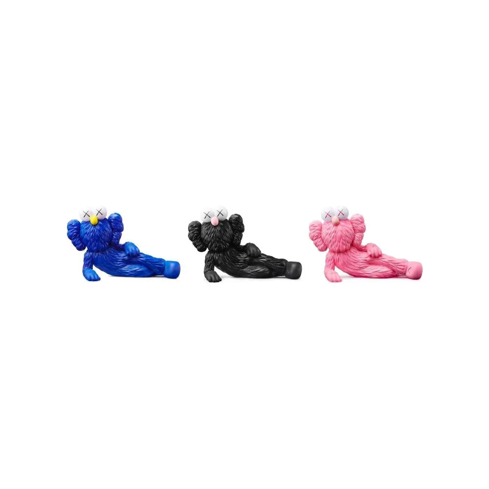 Set de 3 KAWS, Time off (Blue,Pink,Black) 2023 LYNART STORE