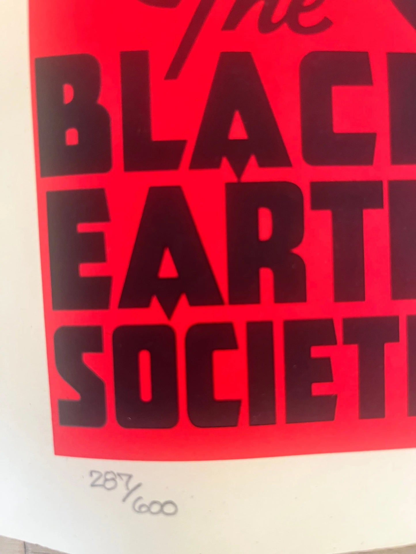 Shepard Fairey - BLACK EARTH SOCIETY, 2021 LYNART STORE