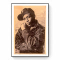 Shepard Fairey - CHUCK D BLACK STEEL LARGE SCREEN PRINT (BLACK) - Screen print, signed and numbered by the artist