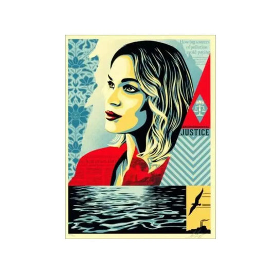 Shepard Fairey - ENVIRONMENTAL JUSTICE L.Y.N.A.R.T Store