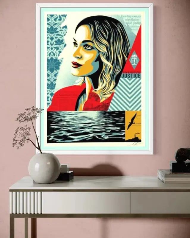 Shepard Fairey - ENVIRONMENTAL JUSTICE L.Y.N.A.R.T Store