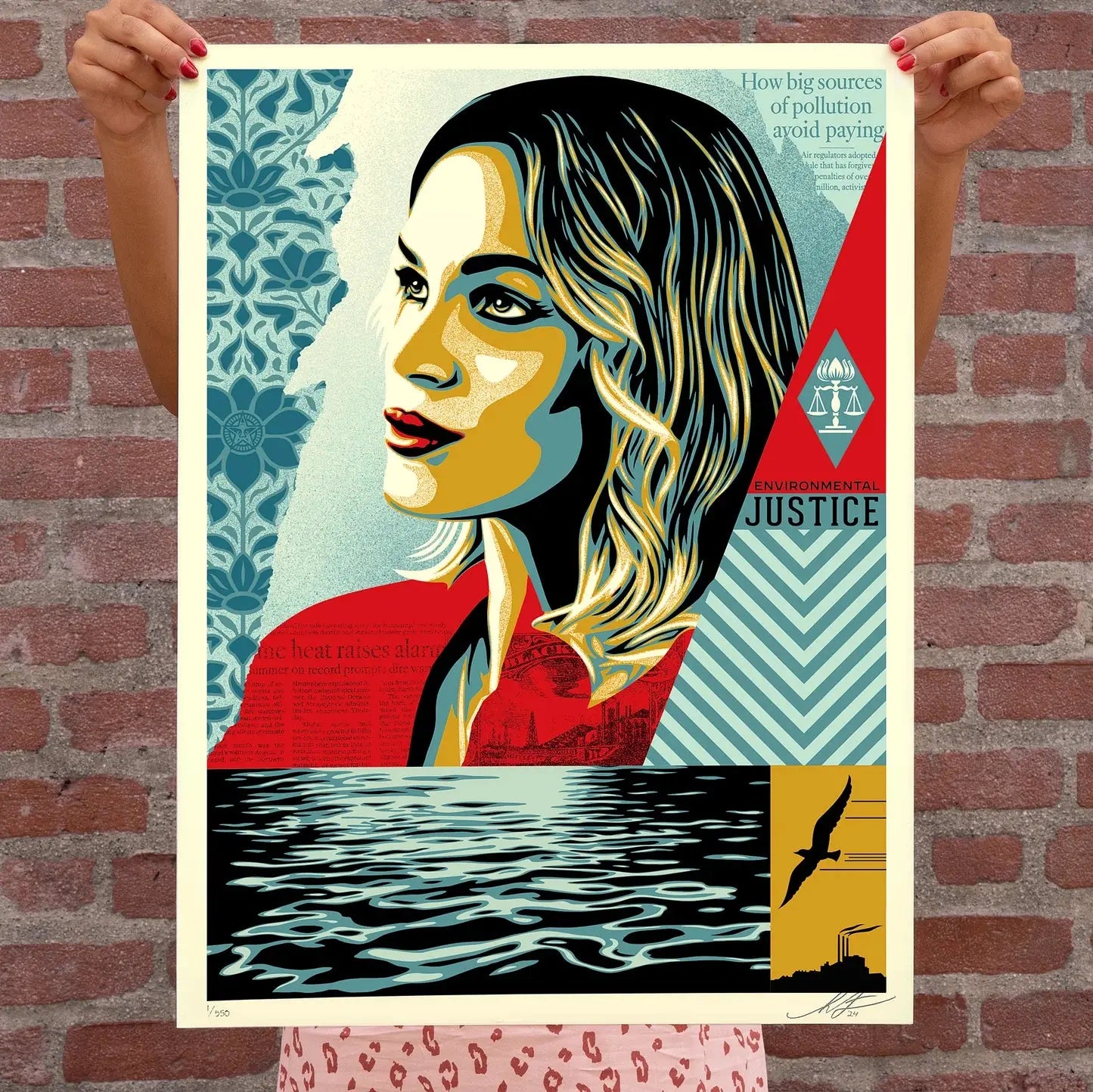 Shepard Fairey - ENVIRONMENTAL JUSTICE L.Y.N.A.R.T Store