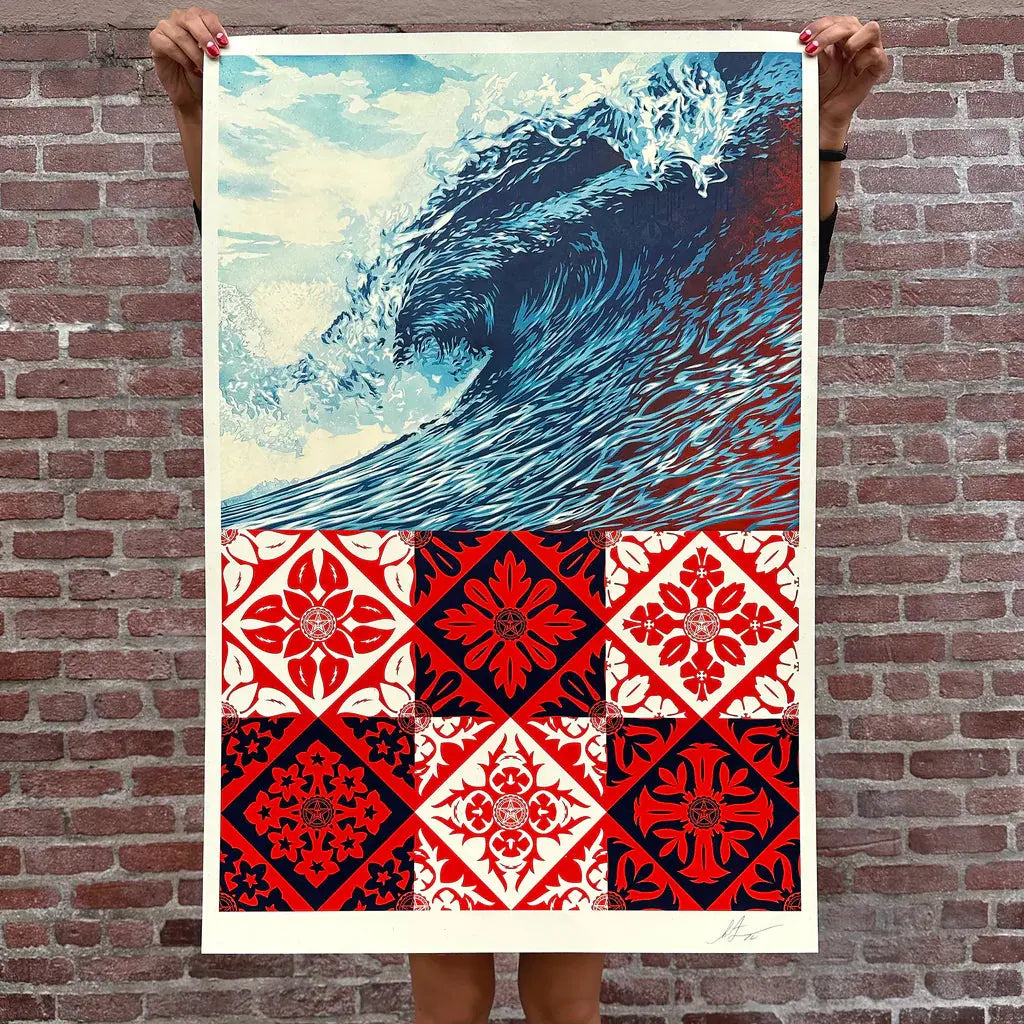 Shepard Fairey - Wave of Distress LYNART STORE