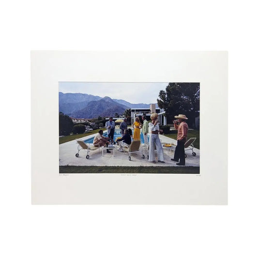 Slim Aarons - Desert House Party - Edition épuisée LYNART STORE