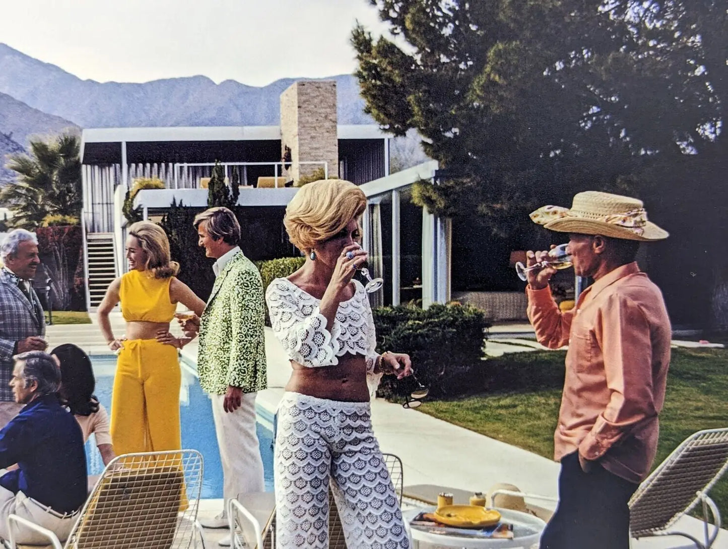 Slim Aarons - Desert House Party - Edition épuisée LYNART STORE