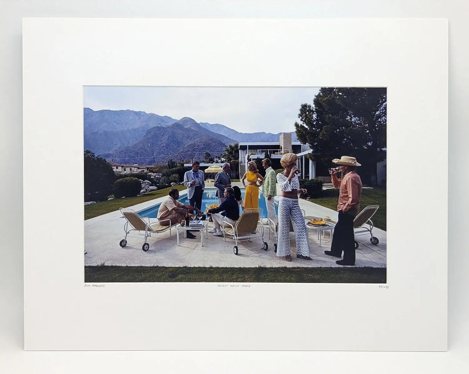 Slim Aarons - Desert House Party - Edition épuisée LYNART STORE