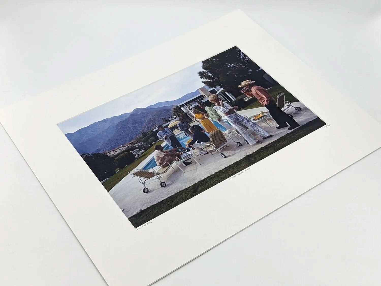 Slim Aarons - Desert House Party - Edition épuisée LYNART STORE