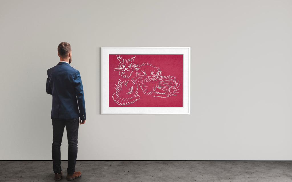 Ai Weiwei - Cats Pink (2022)