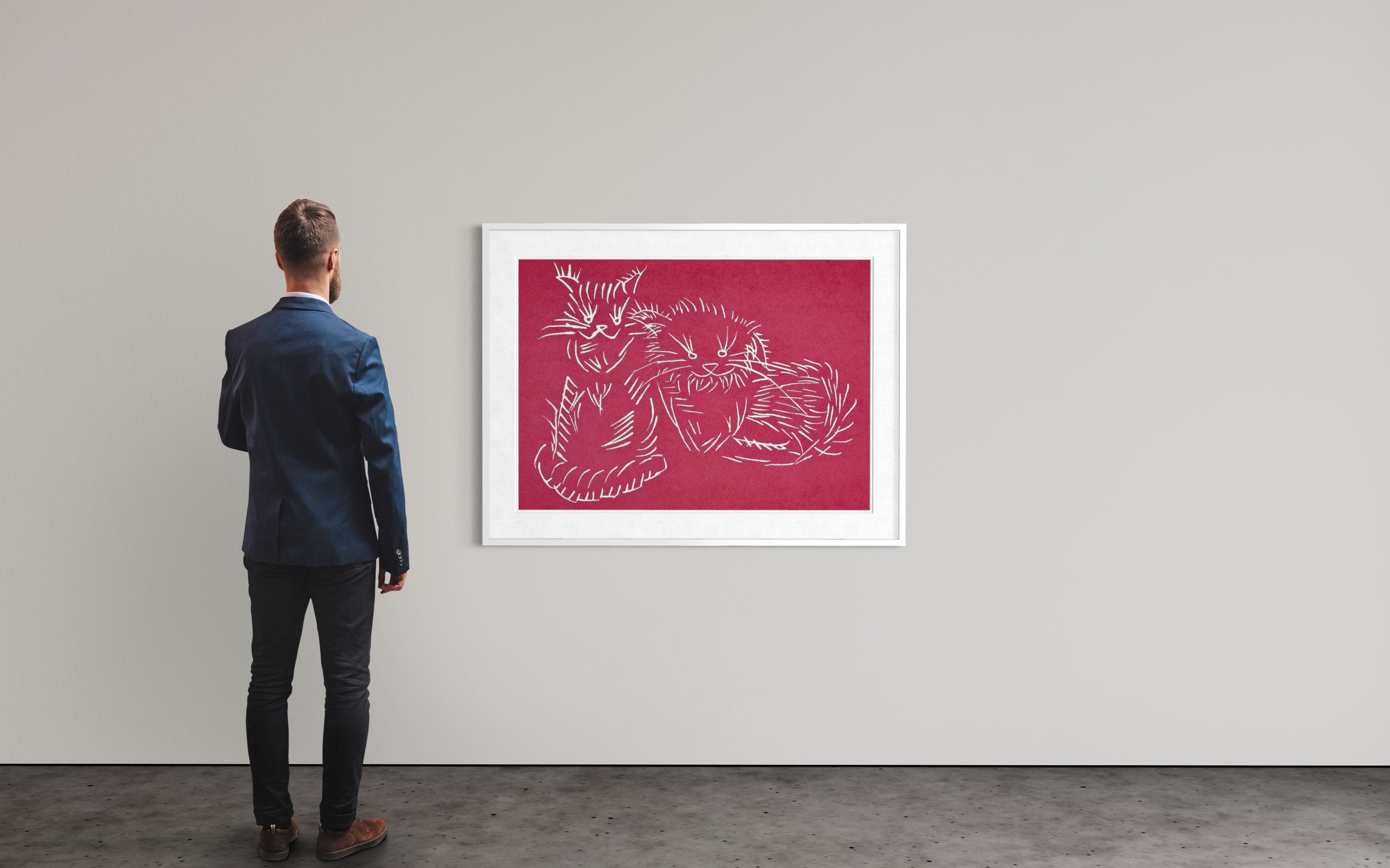 Ai Weiwei - Cats Pink (2022)