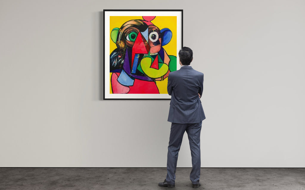 George Condo - Portrait and Head (2024)