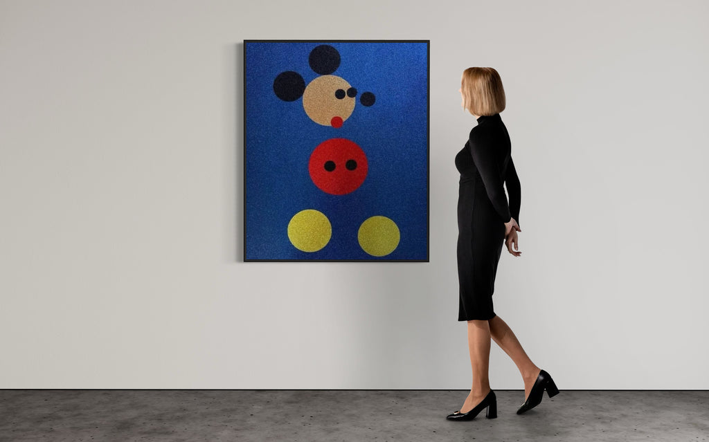 Damien Hirst - Mickey Blue Glitter (2016)