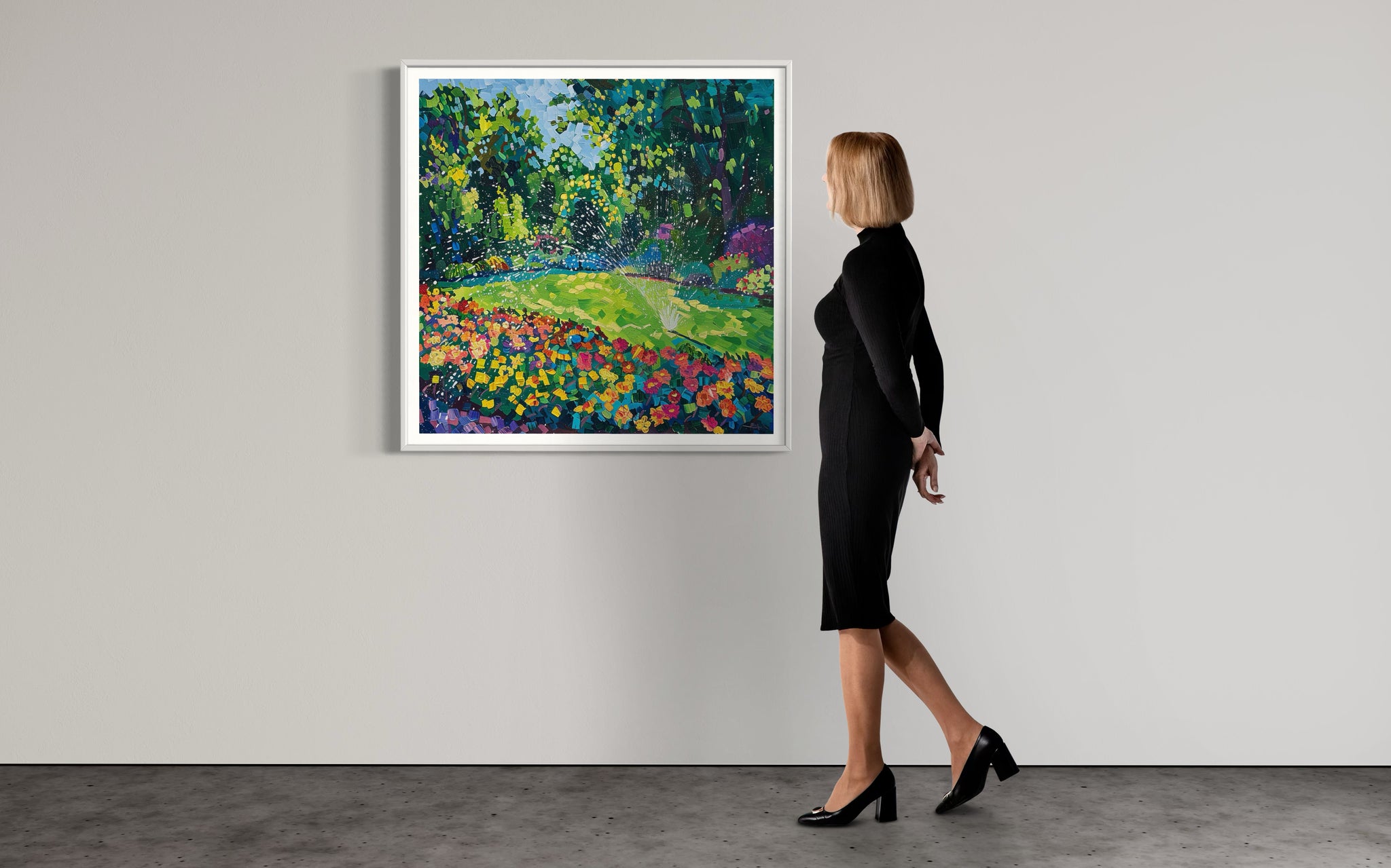 Richard Prince Garden of Eden 1994 hand enhanced screenprint limited edition
