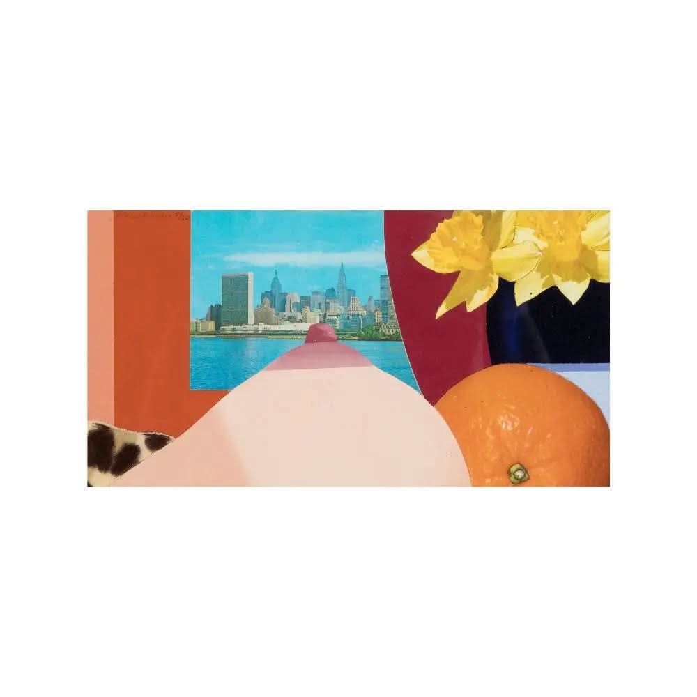 TOM WESSELMANN - Bedroom Collage Edition - Acrylic and color collage on canvas mounted on board
