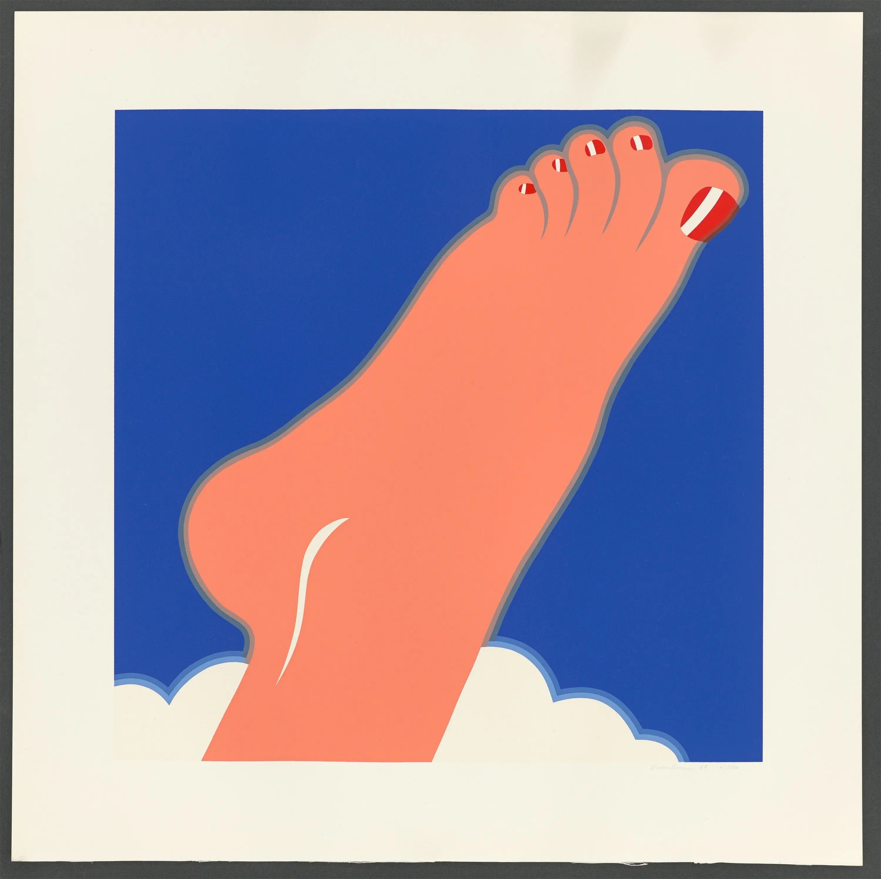 TOM WESSELMANN,Seascape (Foot) 1968 LYNART STORE