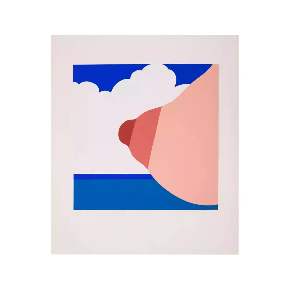 TOM WESSELMANN,Seascape (Tit) 1967 - screenprint 