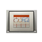 TOM WESSELMANN,Still Life with Apple, Orange and Radio (1991) - Screenprint in colors