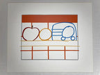 TOM WESSELMANN,Still Life with Apple, Orange and Radio (1991) LYNART STORE