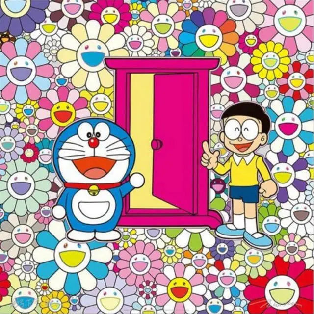 Takashi Murakami, Ensemble de 2 sérigraphies