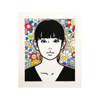 Takashi Murakami & KYNE - Untitled: Q (2021) - Color screen printing