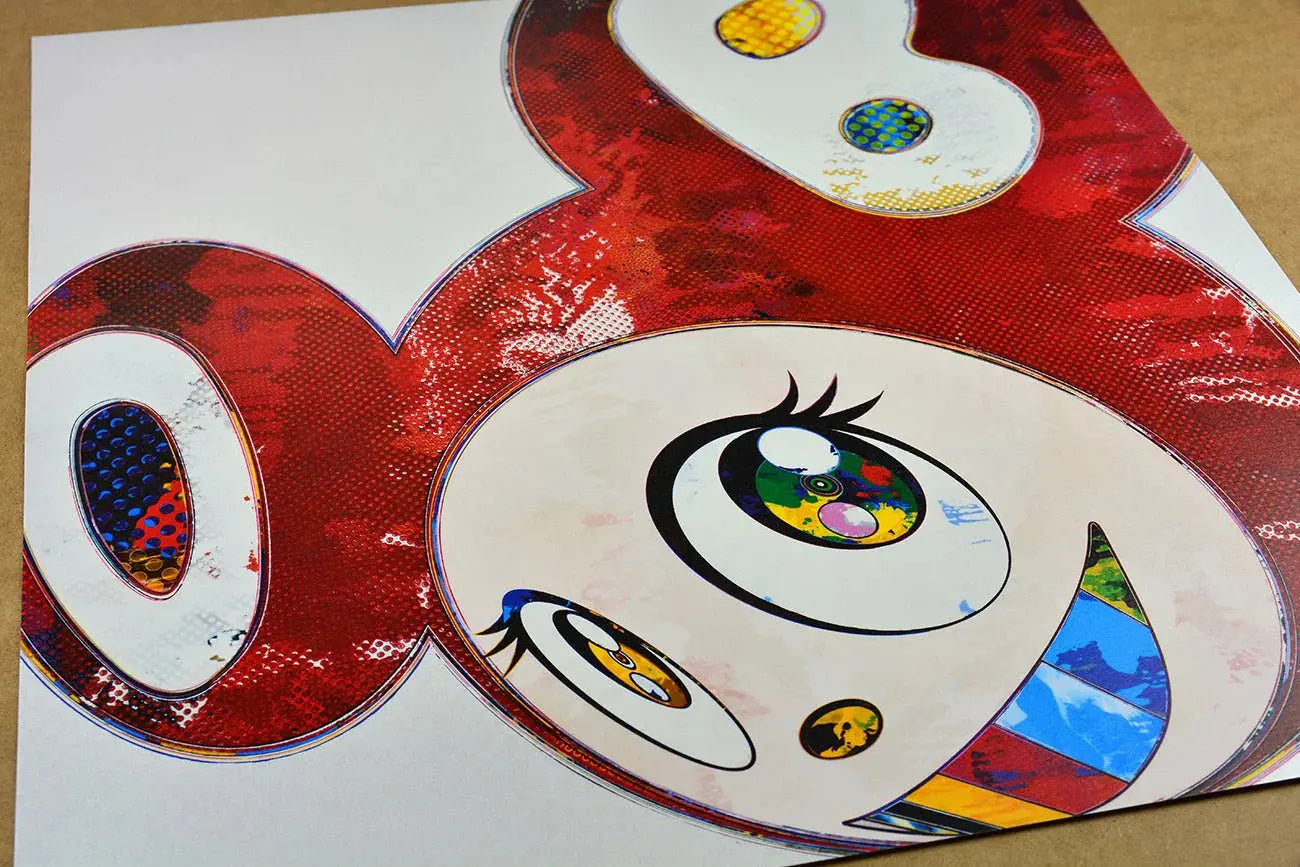 Takashi Murakami, And Then x6 (Red: The Superflat Method) LYNART STORE