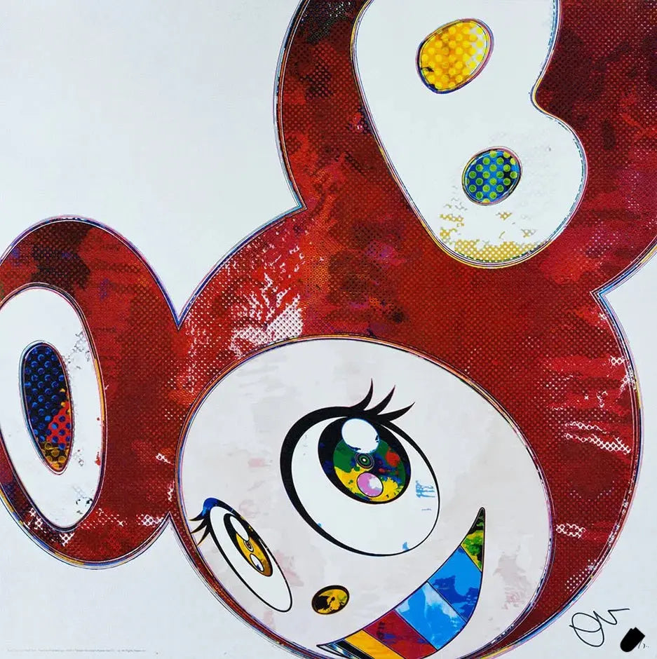 Takashi Murakami, And Then x6 (Red: The Superflat Method) LYNART STORE