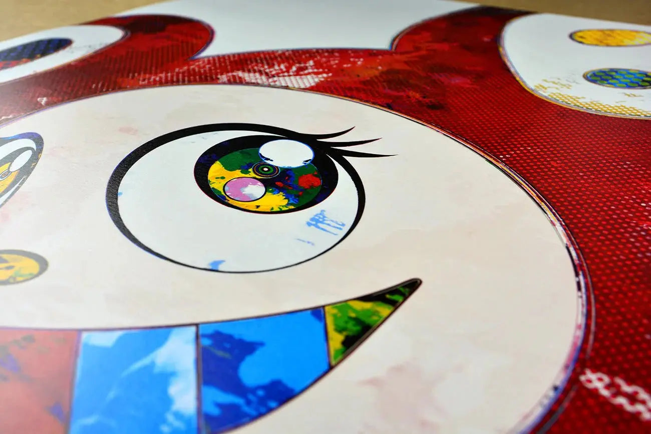 Takashi Murakami, And Then x6 (Red: The Superflat Method) LYNART STORE