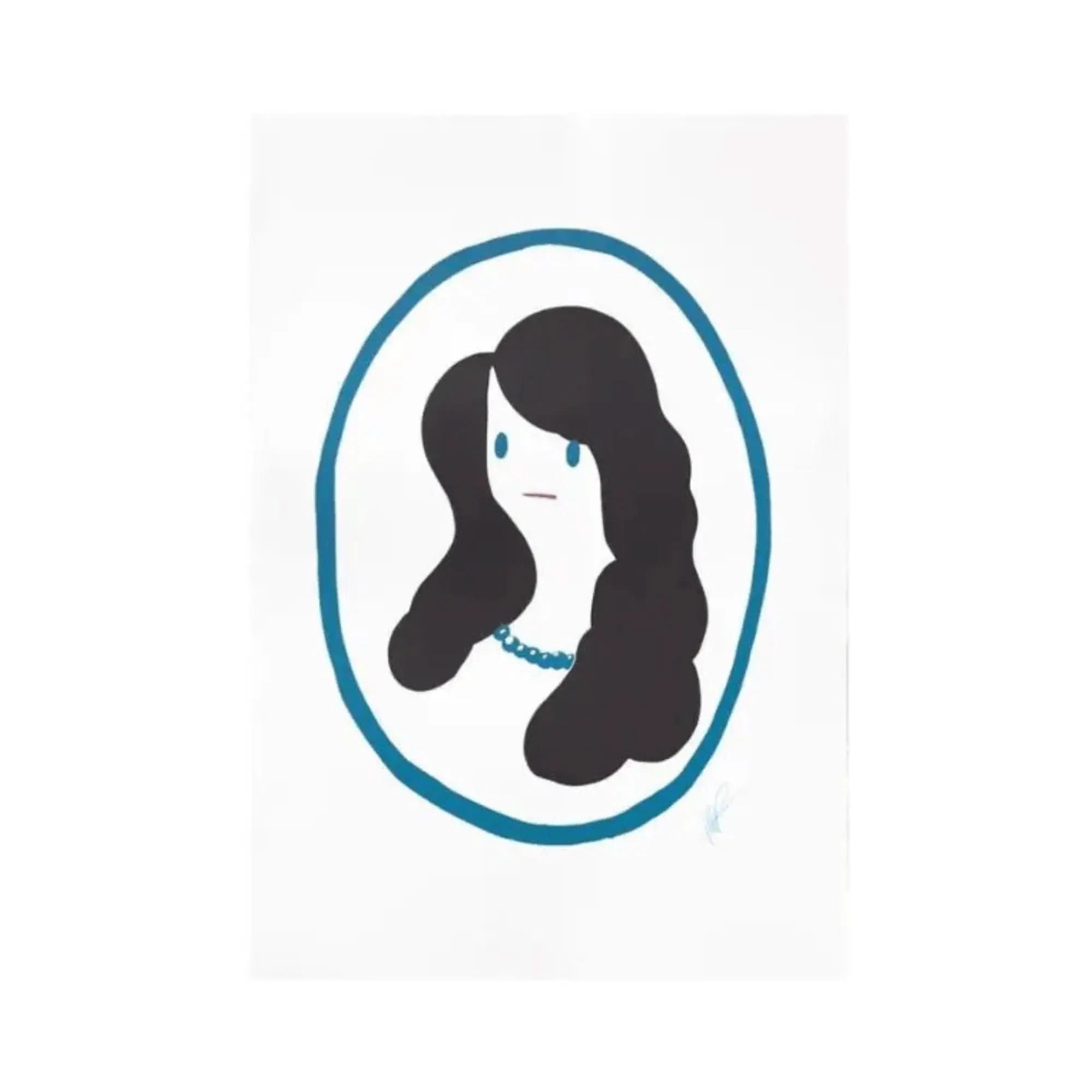 Takeru Amano, Madonna, 2021 - 3-color screenprint on Somerset satin paper 310 g/m²