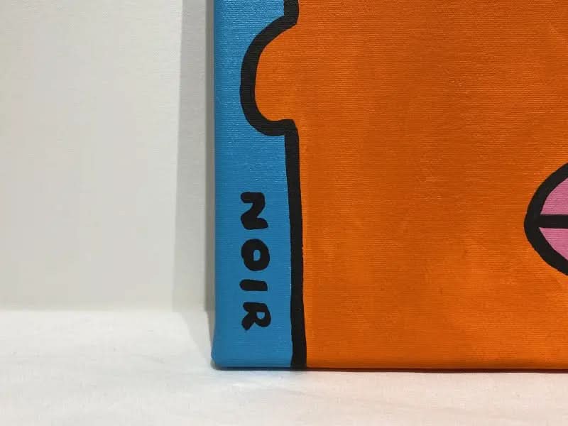 Thierry Noir – I am frequently right and I spread the word around me (2019) – Peinture originale signée LYNART STORE