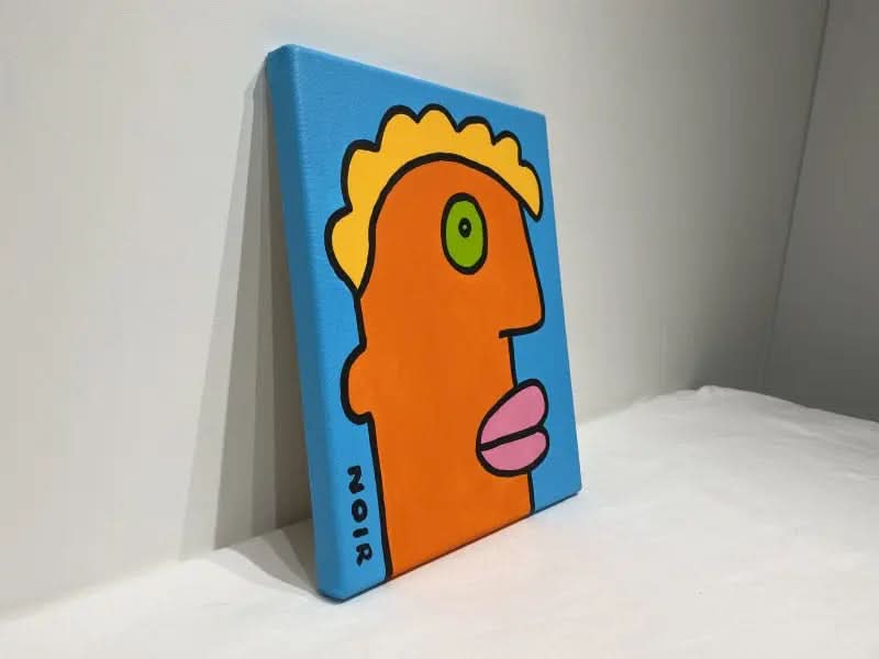 Thierry Noir – I am frequently right and I spread the word around me (2019) – Peinture originale signée LYNART STORE