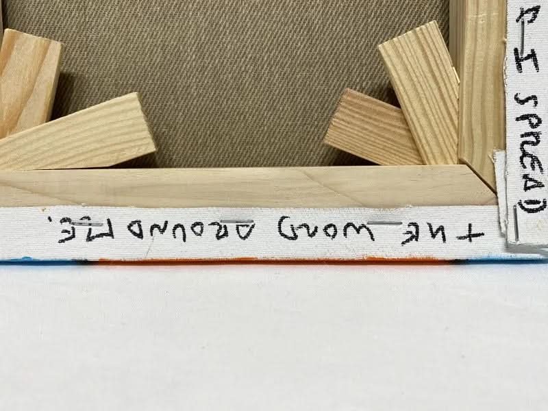 Thierry Noir – I am frequently right and I spread the word around me (2019) – Peinture originale signée LYNART STORE