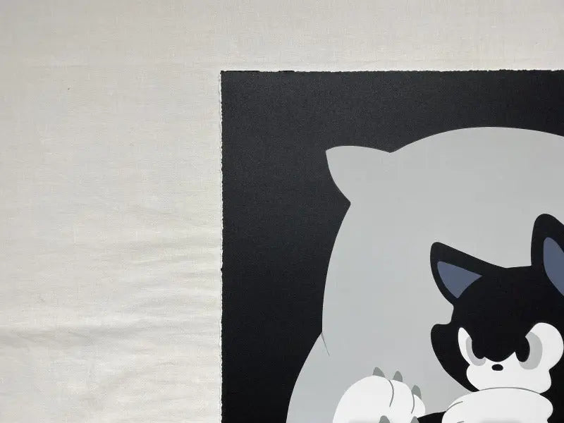 Tide - Angry Cat (2020) - Screenprint on paper – LYNART STORE