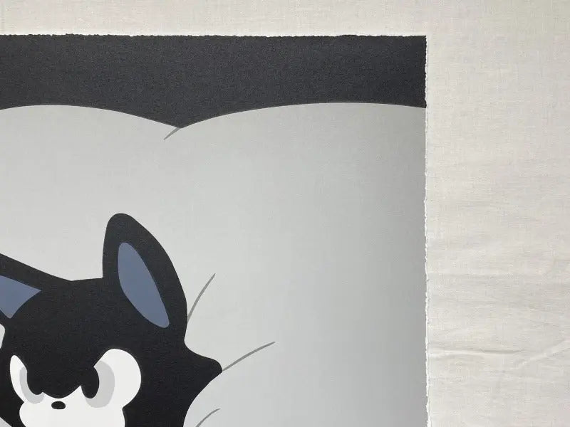 Tide - Angry Cat (2020) - Screenprint on paper – LYNART STORE Tide - Angry Cat (2020) - Screenprint on paper – LYNART STORE