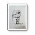 Tim Burton, OysterBoy, print officiel signé LYNART STORE