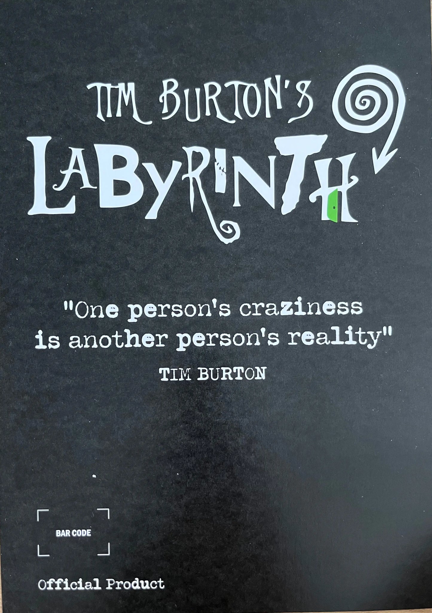 Tim Burton, OysterBoy, print officiel signé LYNART STORE