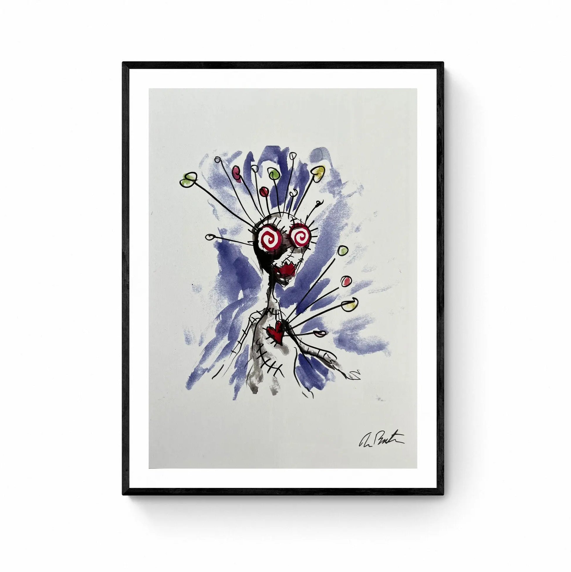 Tim Burton, Oyster, print officiel signé LYNART STORE