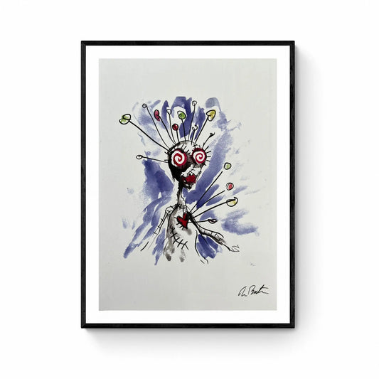 Tim Burton, Oyster, print officiel signé LYNART STORE