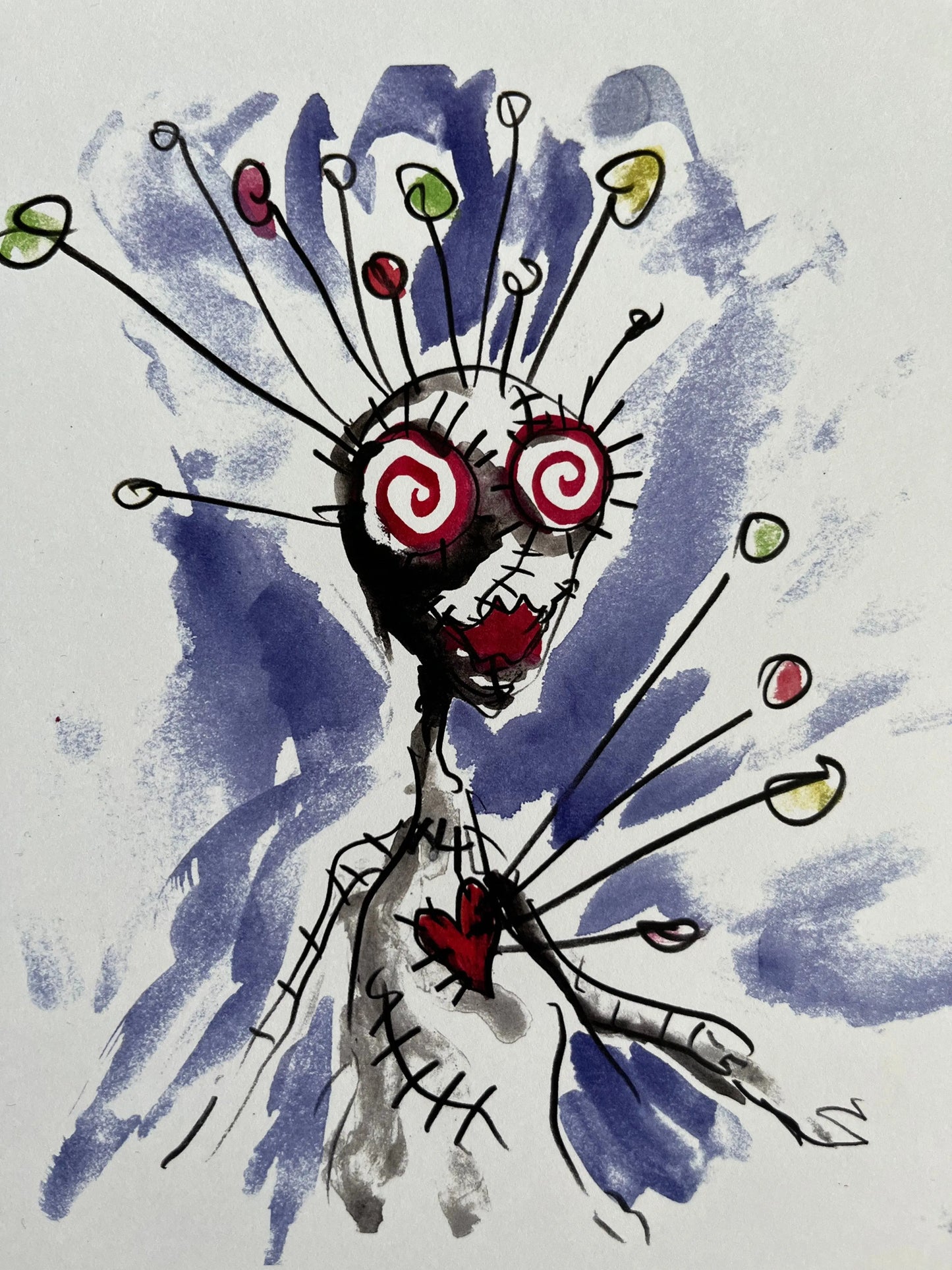 Tim Burton, Oyster, print officiel signé LYNART STORE