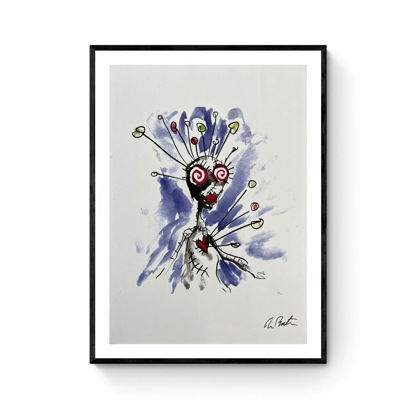 Tim Burton, Set de 4 prints officiels signés LYNART STORE